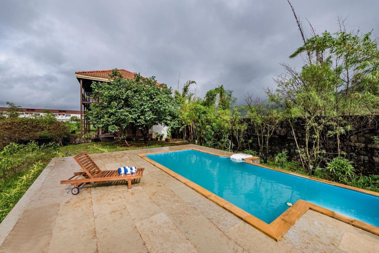 Kārli Saffronstays Boulevard Loghouse - A Wooden Chalet Amidst Nature מראה חיצוני תמונה