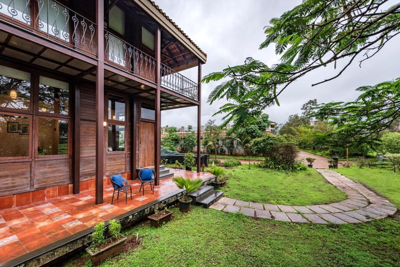 Kārli Saffronstays Boulevard Loghouse - A Wooden Chalet Amidst Nature מראה חיצוני תמונה